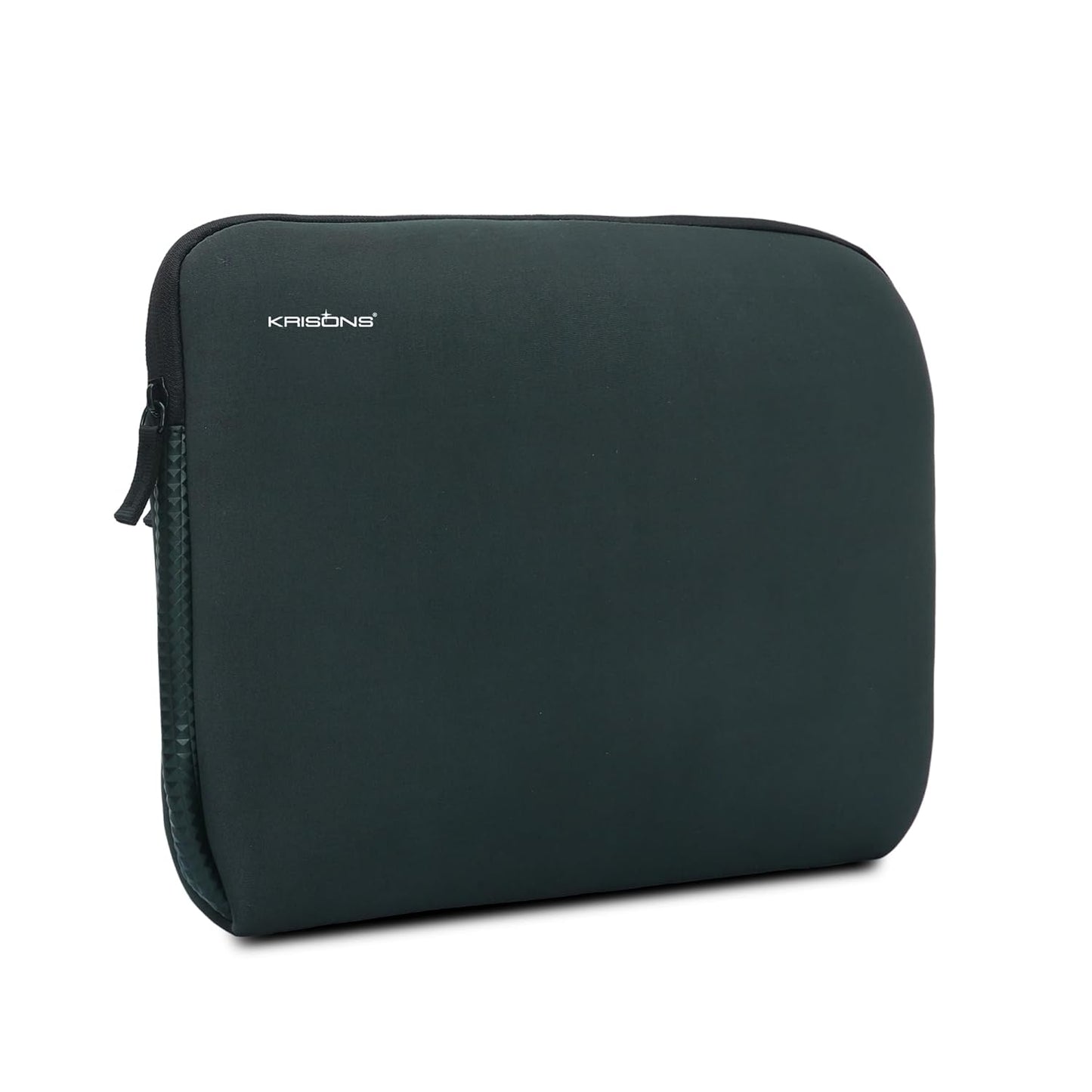 krisons Moonshadow Protective Laptop Sleeve fits Upto 15.6" Laptop/MacBook, Wrinkle Free, Padded, Water Resistant Light Neoprene case Cover Pouch, for Men & Women (Unisex)