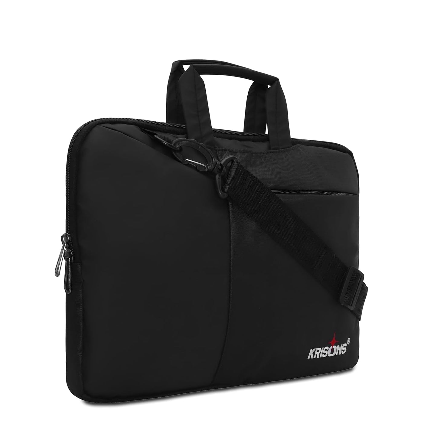 Krisons Mystic Laptop Messenger Bag with Adjustable Shoulder Strap, Padded Compartment & Storage Pockets, Water Resistence, Travel-Partner, Perfect For Laptop Upto 16" (Unisex)