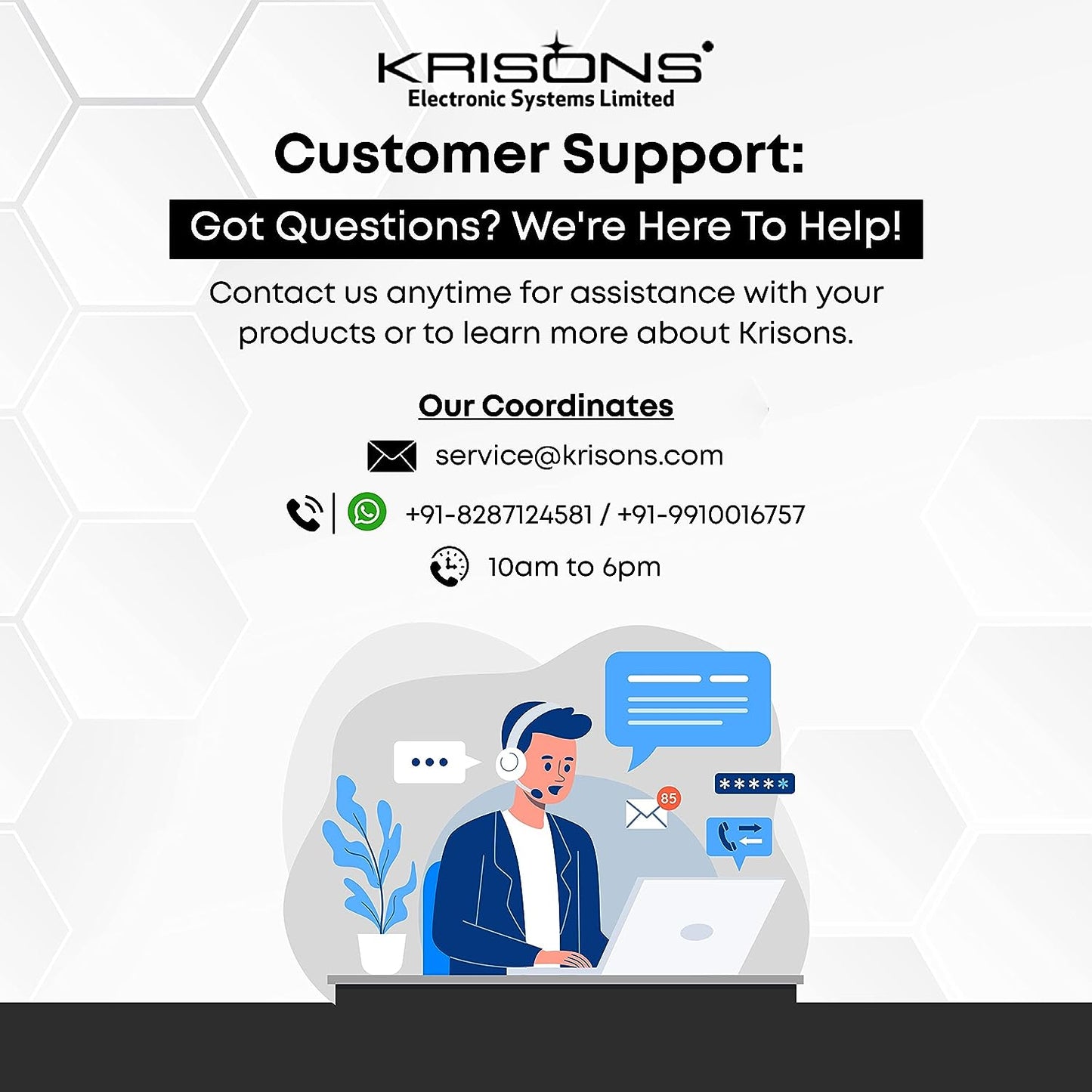 KRISONS Cylinder 40W Bluetooth Party Speaker with Mic & RGB Lights