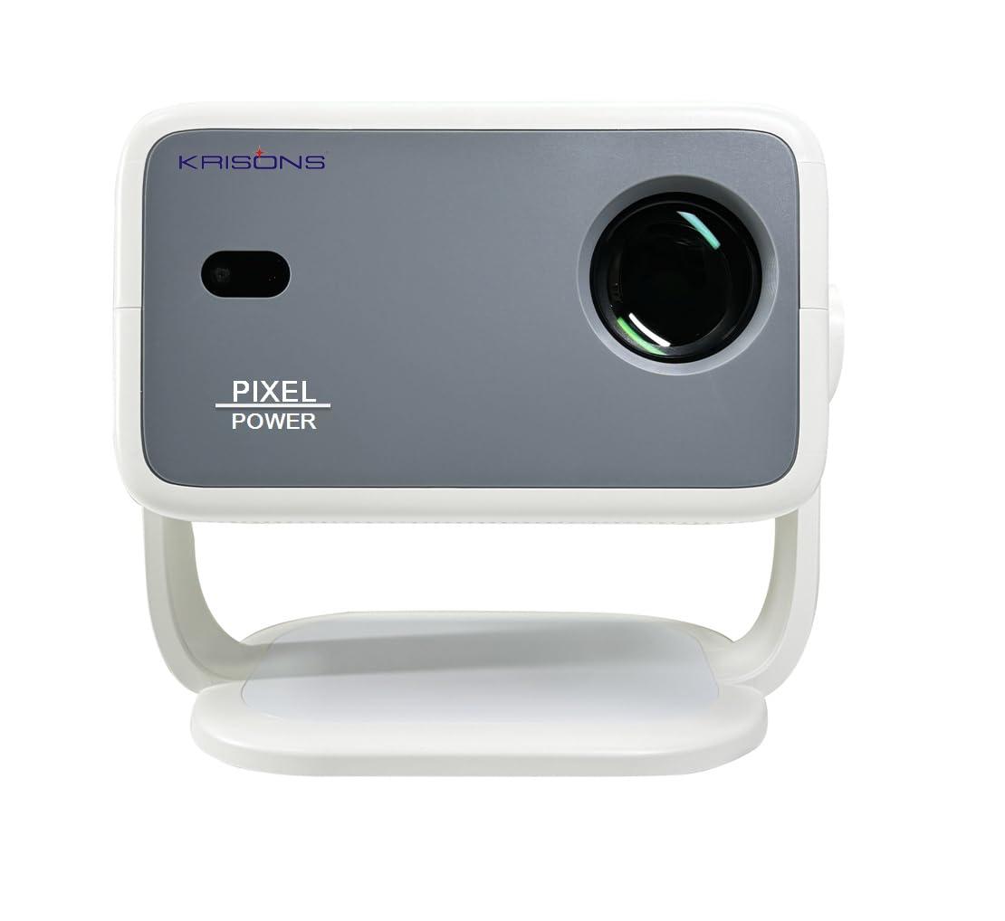 Krisons Razor-006 Smart LED Projector | Certified Android 13 Projector 1080p Native 18000 Lumens, Fully Automatic, Dolby,4k HDR, HDMI ARC & CEC, 2.4G & 5G WiFi & 5.2 BT, 3D Support | Upgraded