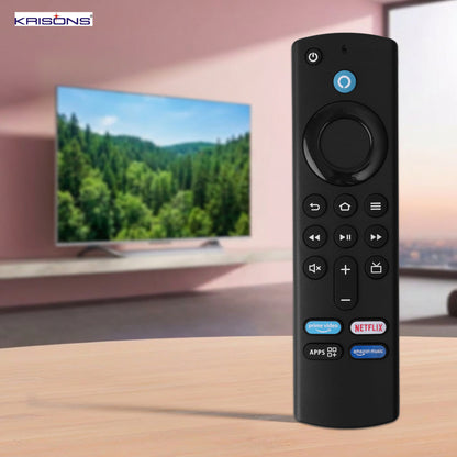 Krisons Remote Control Compatible with Amzon Alexa Voice FlRE TV Stick (3nd Generation) by Tu-DOX