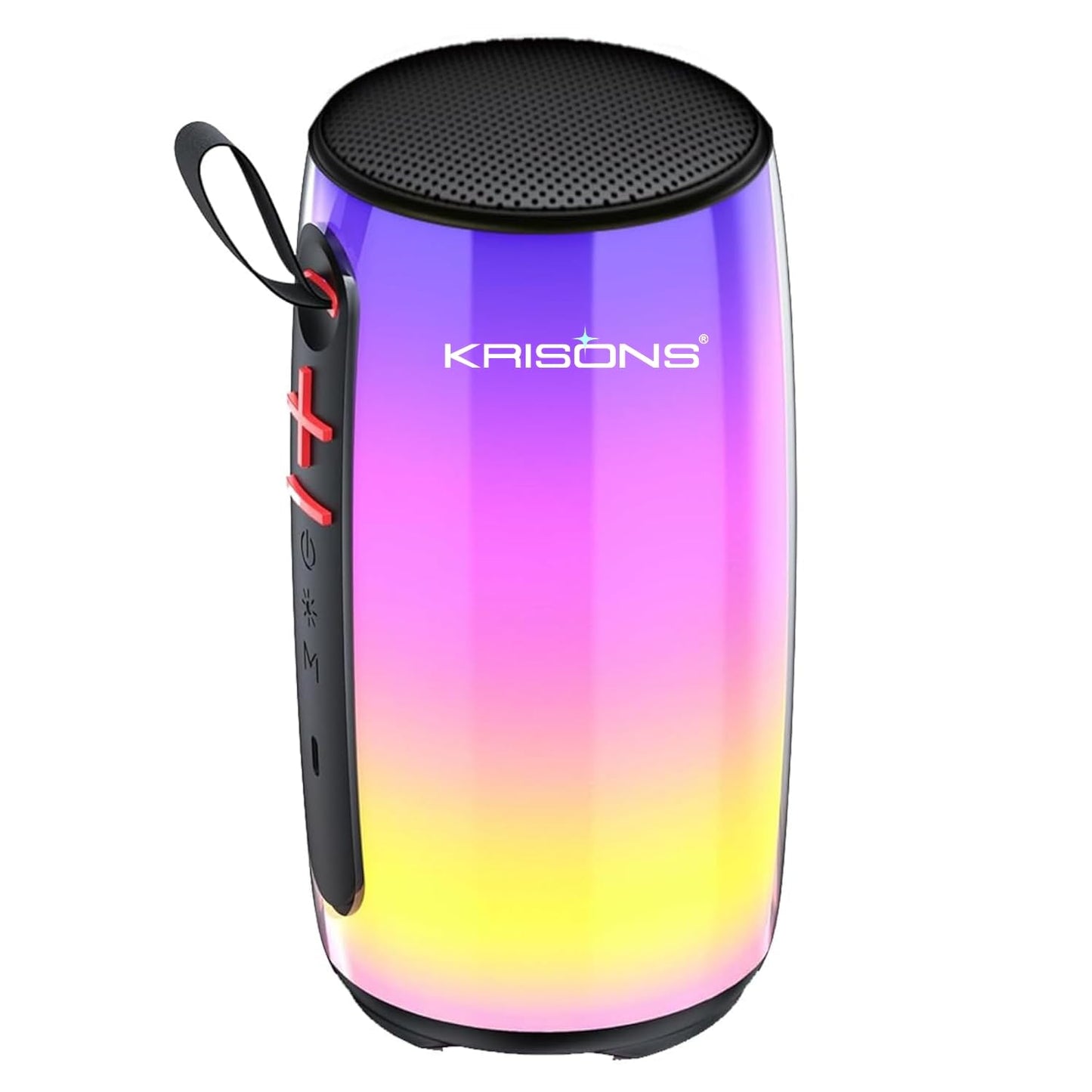 Krisons Newly Launched Spark Aqua Portable Bluetooth Party Speaker/Built-in Bluetooth with RGB Lights/USB,SD Card and 3.5mm Audio Output/30 watts Speaker with TWS Feature