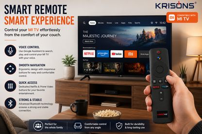 Krisons Mi TV Voice Remote Combo Offer