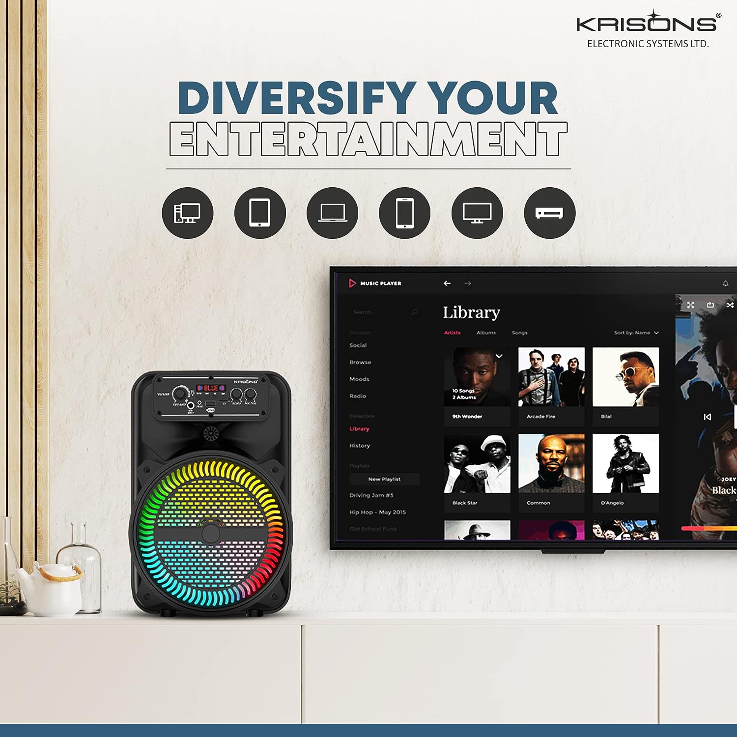 Krison Bluetooth Speaker – KRISONS