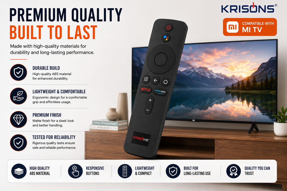 Krisons Mi TV Voice Remote Combo Offer