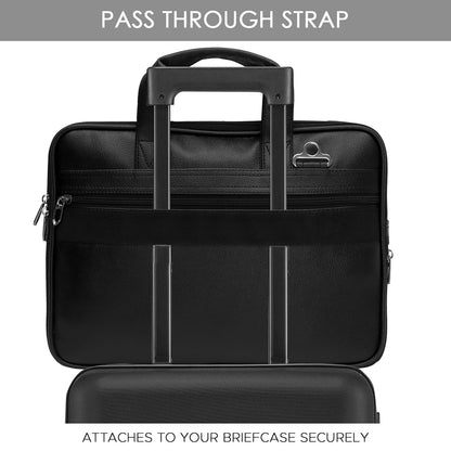 Krisons Starbaggy Laptop Messenger Bag with Adjustable Shoulder Strap, Padded Compartment & Storage Pockets, Water Resistence, Travel-Partner, Perfect for Laptop Upto 16" (Unisex)