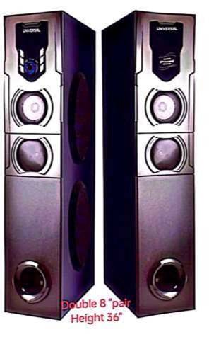KRISONS 8484 Double Tower Speaker